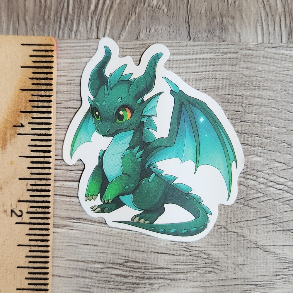 10/$10 Dinosaur Sticker Cartoon Jurassic Colorful Playful Decal